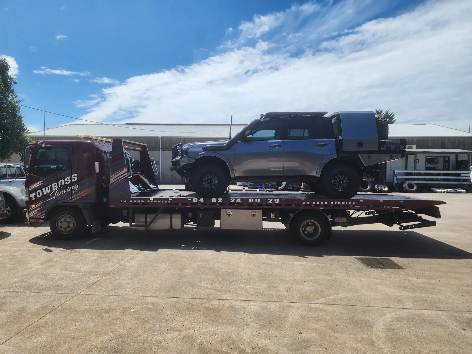 Ruband Tyres Bayswater North depot — truck tyre work 2